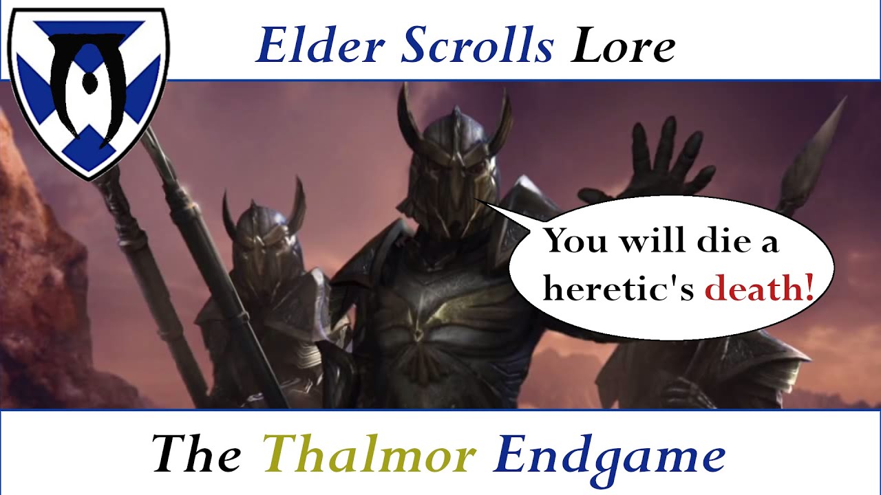 Elder Scrolls Lore S0 E06: The Thalmor Endgame in ES6