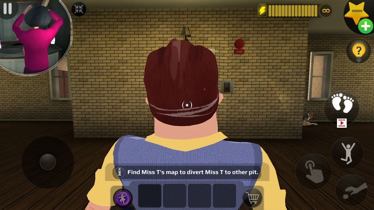 Scary Teacher 3D -play as hello neighbor in miss t house