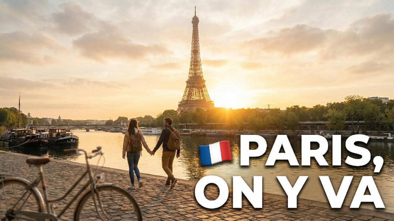 PARIS, ON Y VA 🇫🇷 | Romantic French Pop Travel Song About Paris | Paris Travel Music