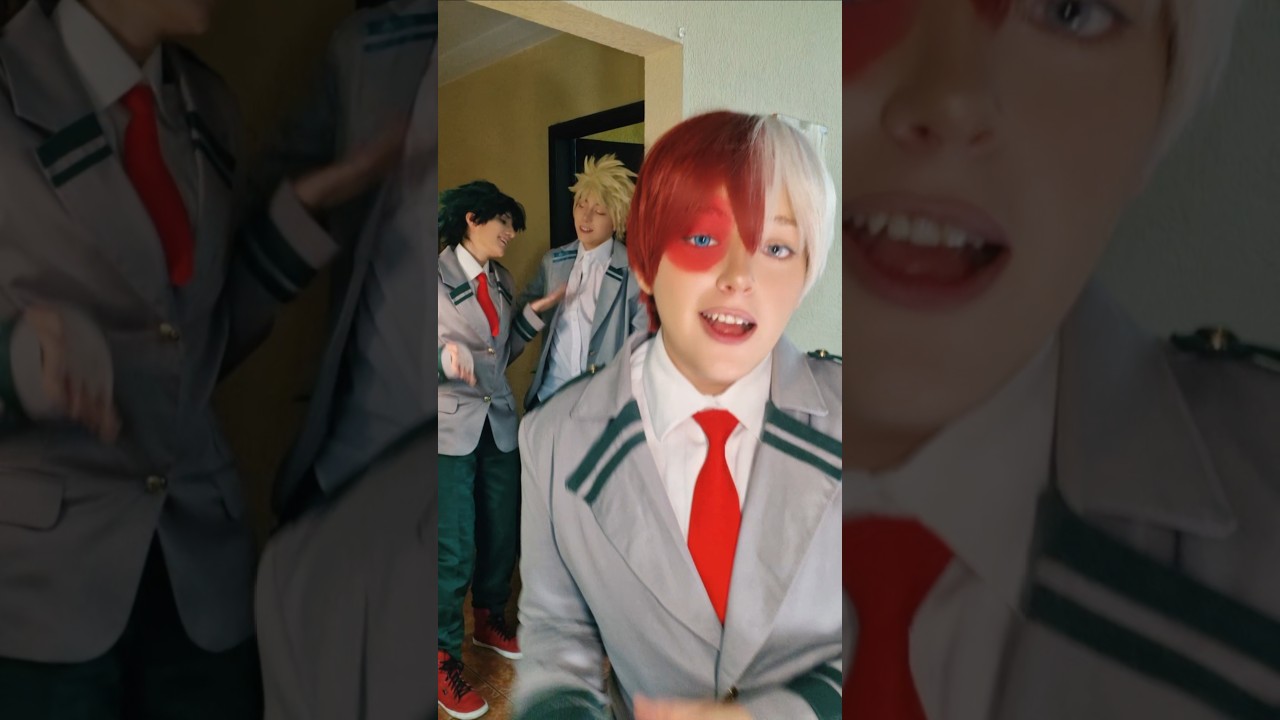 Aqu&iacute; no hay t&oacute;xicos, todo se arregla conversando 💋 #mha #todobakudeku #bnhacosplay