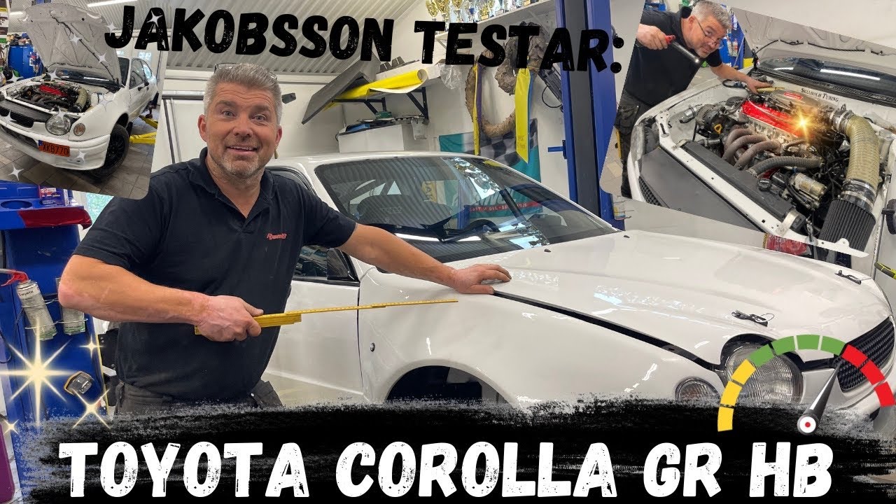 Jakobsson Motorsport testar Toyota Corolla Grp HB🏆