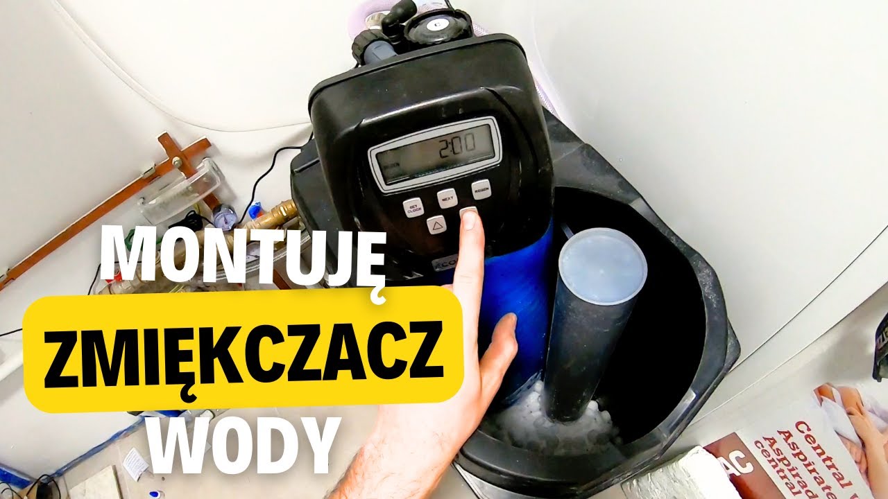 210. Montaż&nbsp;zmiękczacz wody ECOPERLA Vita 25. Jak zamontować zmiękczacz samemu? Test twardości wody