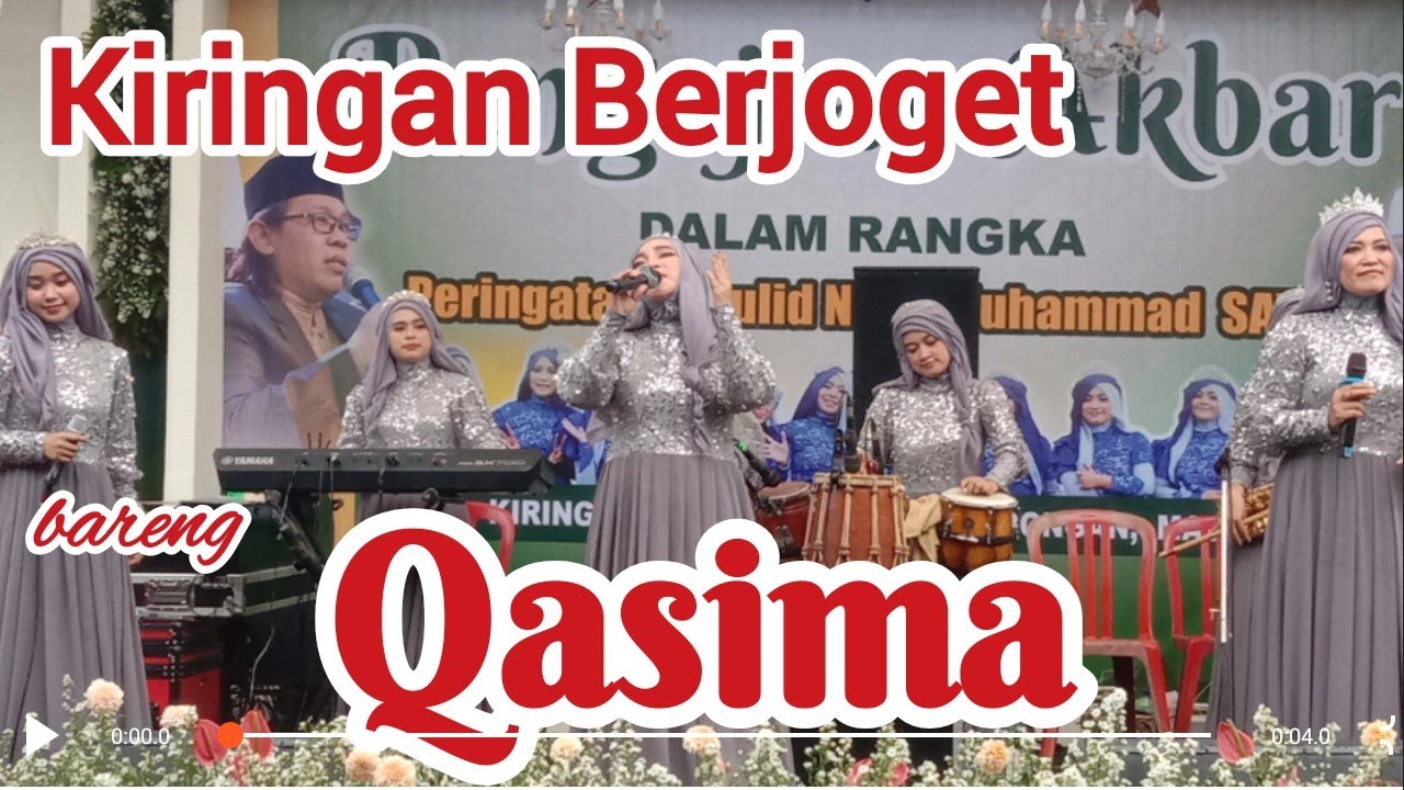 Kiringan Berjoget Bareng Qasima di Kiringan Pak Hadak Jenitri sedang live sekarang!