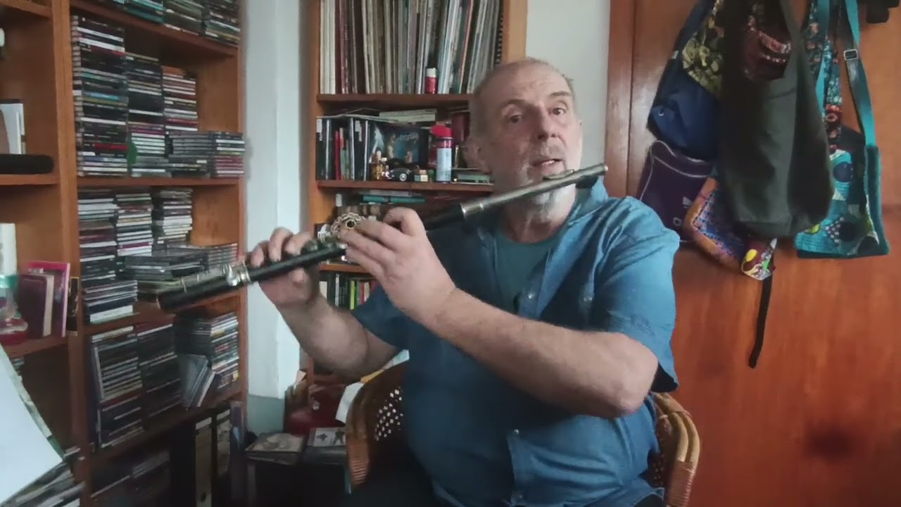 Comin Home Blues - Flute Solo Herbie Mann - slow Part 1