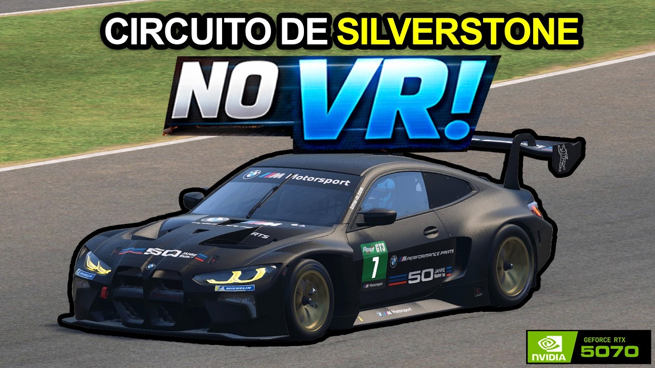 AUTOMOBILISTA 2 em VR | BMW M4 GT3 em Silverstone | AMS2 VR (1.6.9.1)