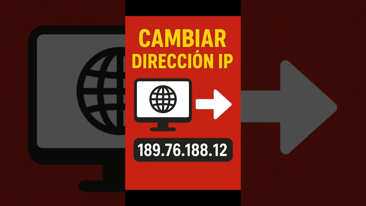 Como cambiar la IP de mi PC? 🛜❓