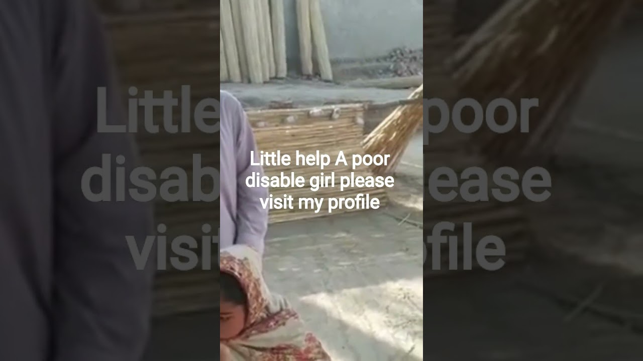disable girl #donations #charity #foryou #helping #homeless #helpless #sadka #zakat #poor #pakistan