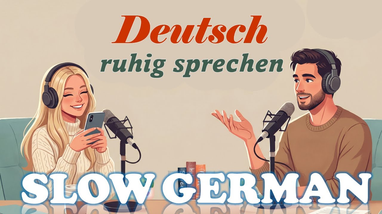 SLOW GERMAN | Deutsch ruhig sprechen – So kommunizierst du im Alltag