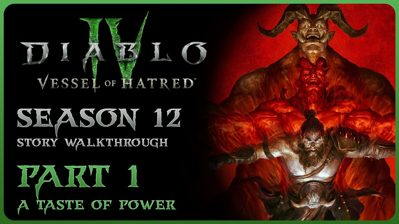 Diablo IV: Сезон резни - Часть 1: Вкус власти (Полное прохождение сюжета)