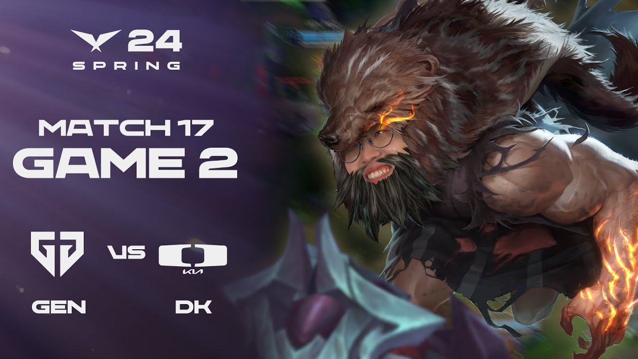 술래잡기인 | GEN vs. DK 게임2 하이라이트 | 01.27 | 2024 LCK 스프링 스플릿
