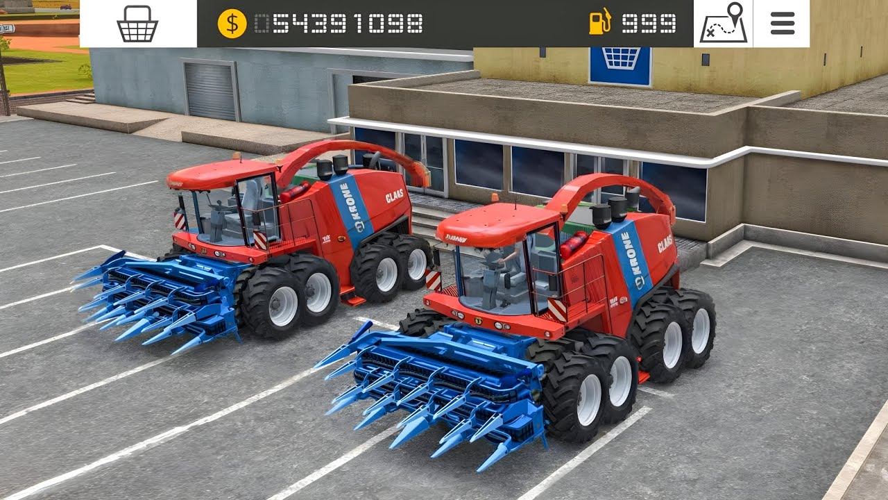 В FS 18 появился новый комбайн Krone! Геймплей FS 18 - Farming Simulator 18 Timelapse #fs18