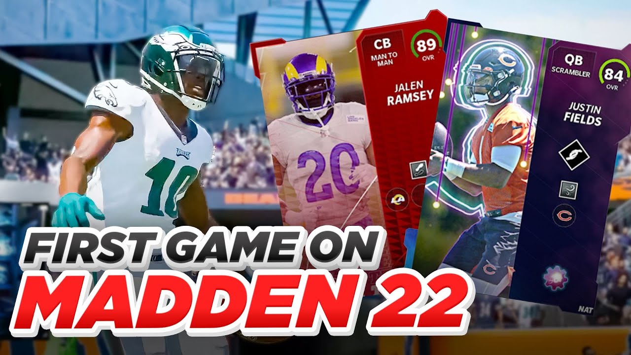 MY FIRST MADDEN 22 GAME - $600 TEAM