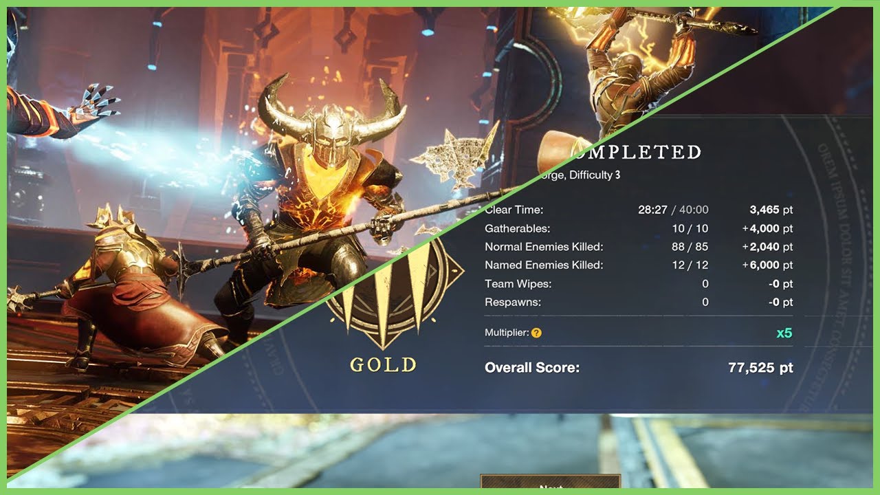 ⚔️New World Empyrean Forge M3 GOLD | Tank POV [VOID]⚔️ WEEK:47