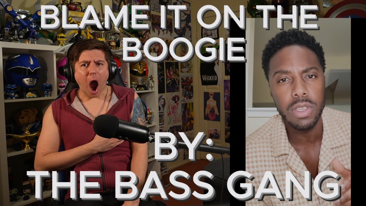 NEW FAVORITE!!!!!!!!!!!! Blind reaction to The Bass Gang - Blame It On The Boogie Ft. J None