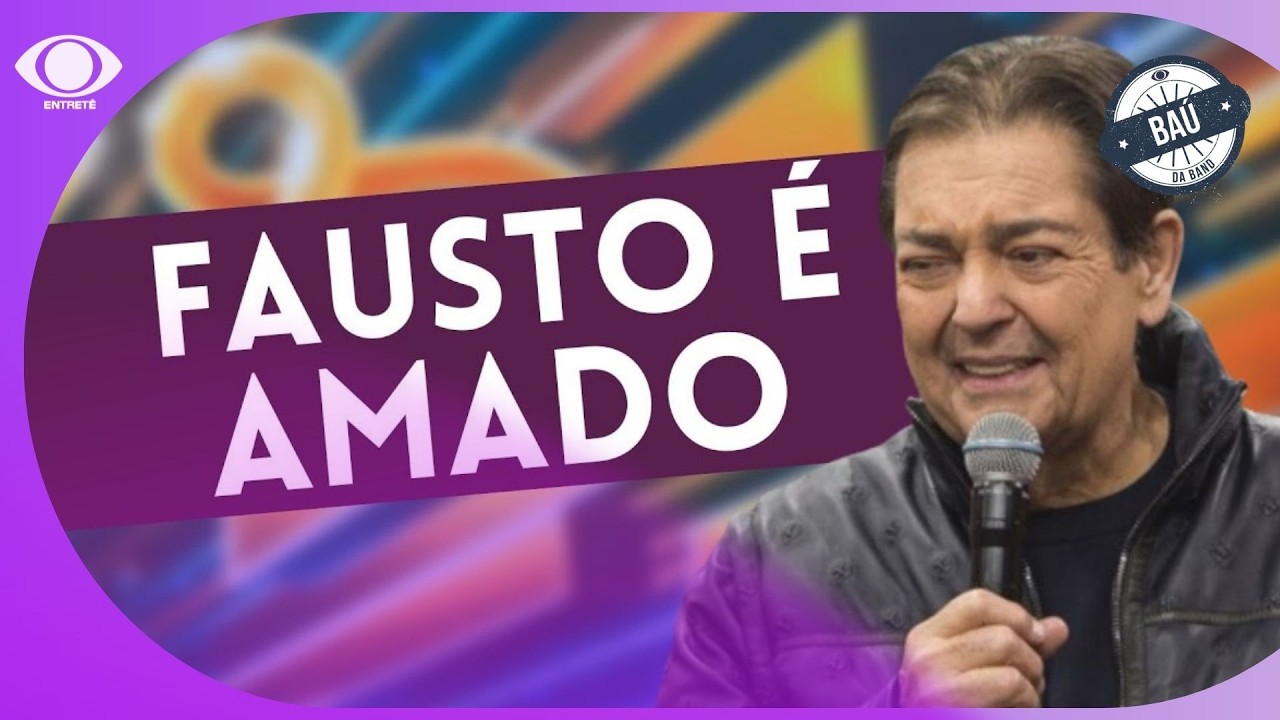 Despedida de Faustão faz filhos chorarem na Band: “Amado e querido” | Baú Band Entretê