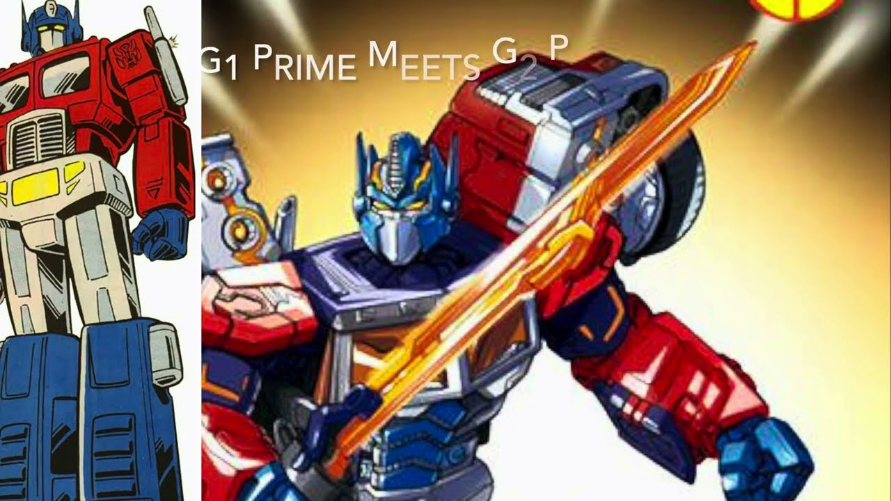 G1 Optimus prime meets G2 Optimus prime season202 episode46