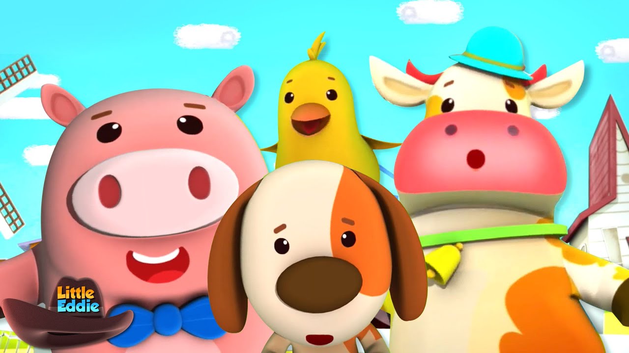 Animals Sounds Song for Babies by Little Eddie