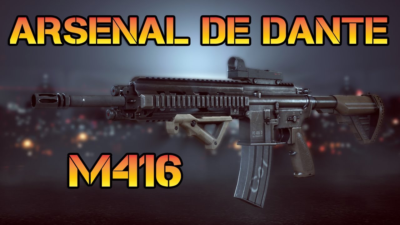 Arsenal de Dante - Battlefield 4 M416 Gameplay Fr