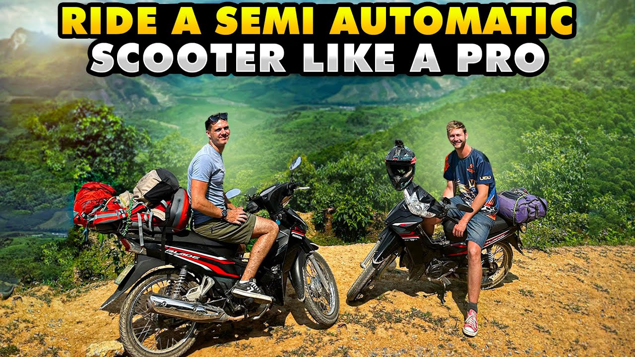 LEARN TO RIDE A SEMI-AUTOMATIC MOTORBIKE IN VIETNAM: STEP BY STEP FOR BEGINNERS