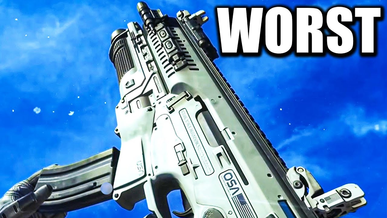 Top 10 WORST MAX LEVEL GUNS in Cod History