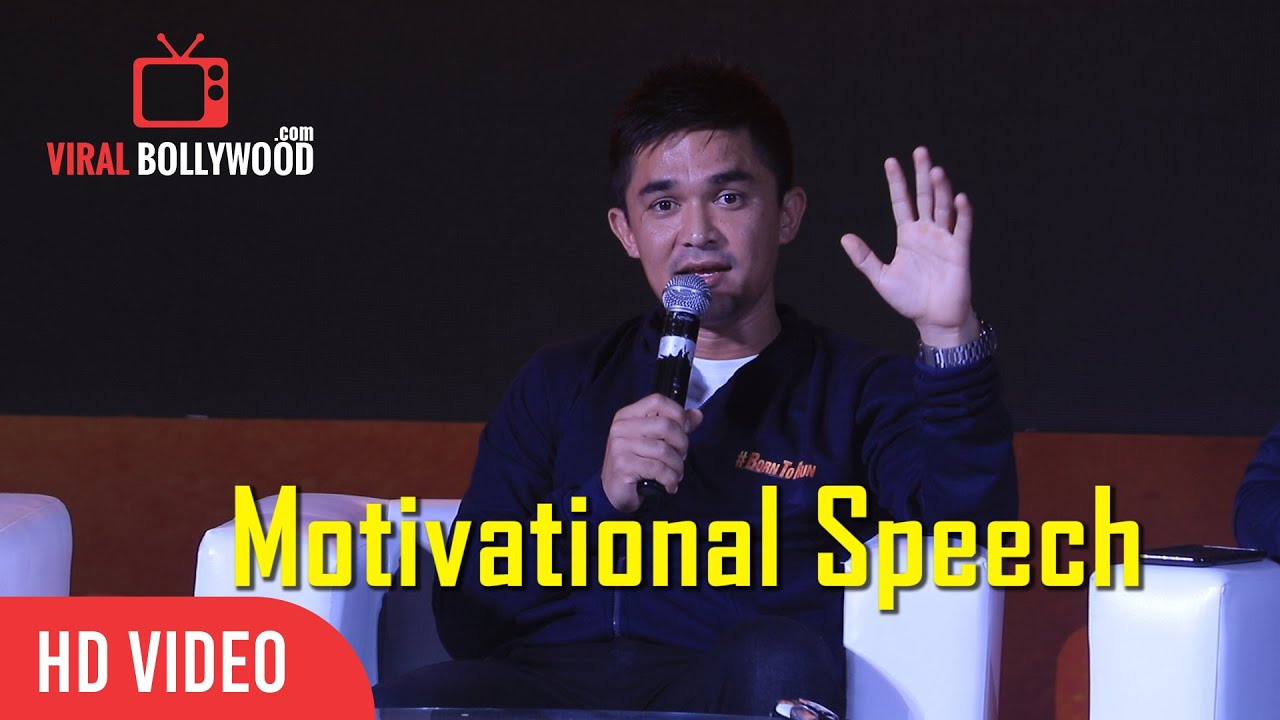 Sunil Chhetri Motivational Speech | India National Football Team Captain | Must Watch