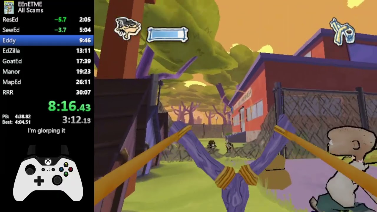 Ed, Edd n Eddy: The Mis-Edventures All Scams in 29:05 WORLD RECORD