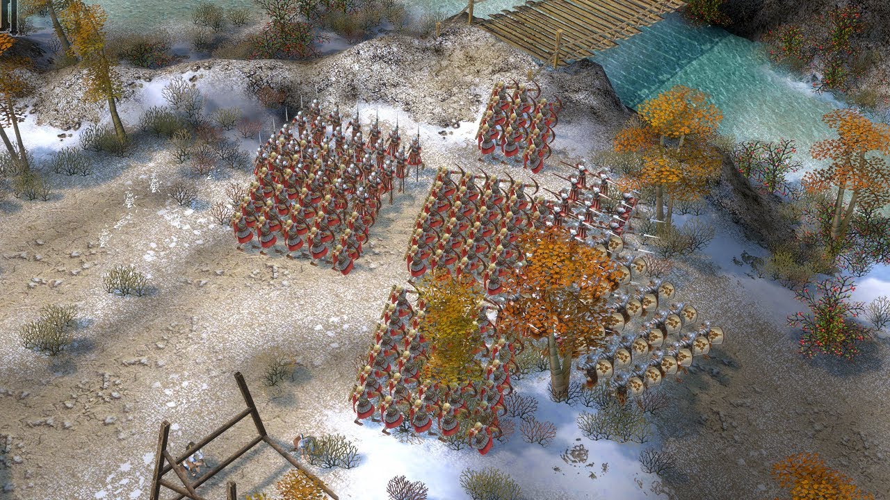 Praetorians HD - 4v4 SKIRMISH Gameplay