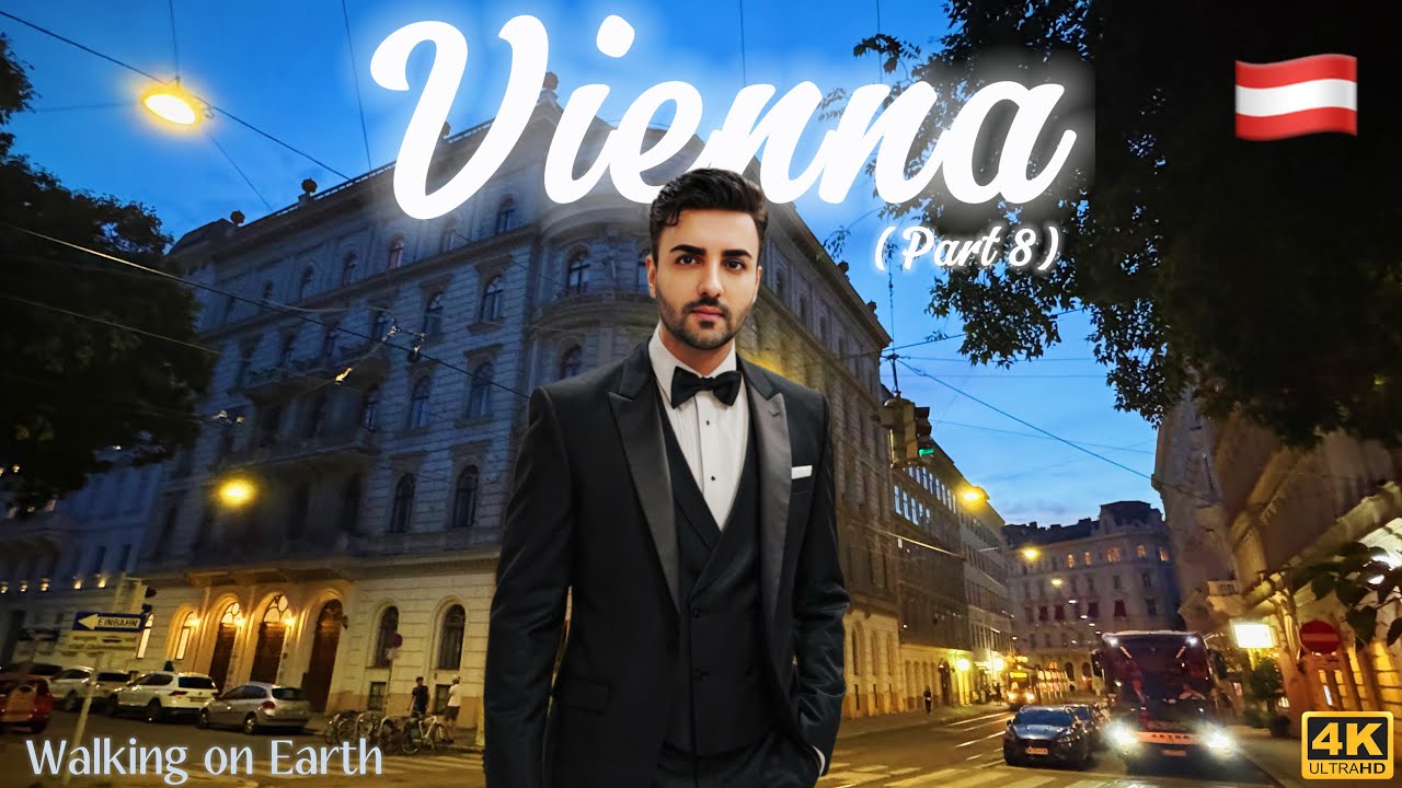 Quiet Summer Night in Vienna 🌙 - Nightlife | Vienna Walking Tour (4K/60fps) 🇦🇹