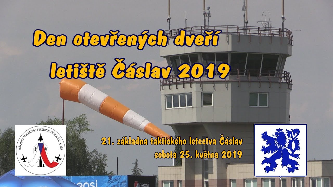 Den otevřených dveří letiště Čáslav 2019
