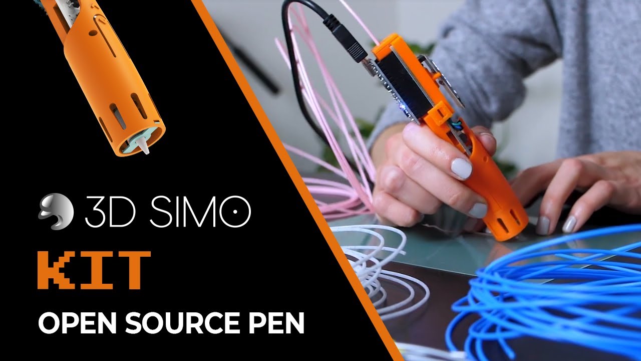 First open-source 3D pen in the world &ndash; 3Dsimo Kit