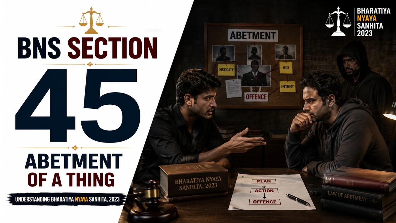 Sec. 45 | Abetment of a thing | Bharatiya Nyaya Sanhita, 2023 |