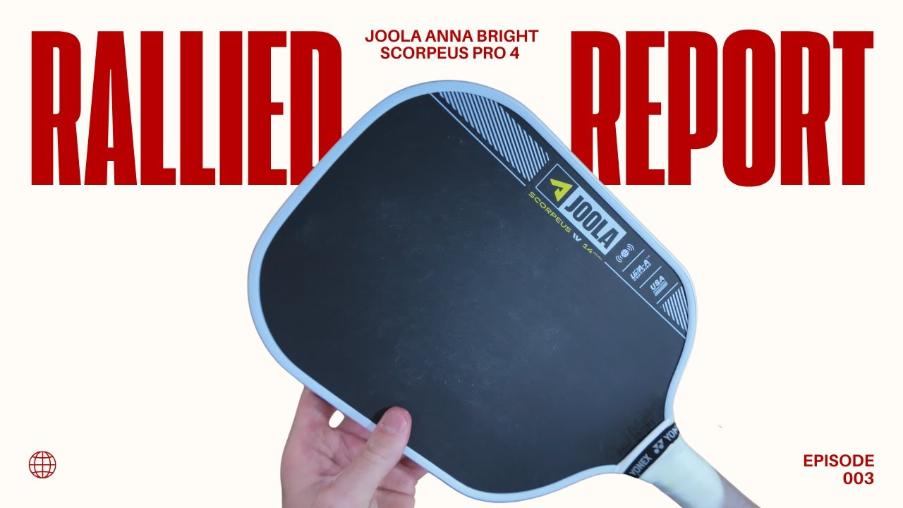 Joola Anna Bright Scorpeus Pro 4 Review | Rallied Report EP. 3