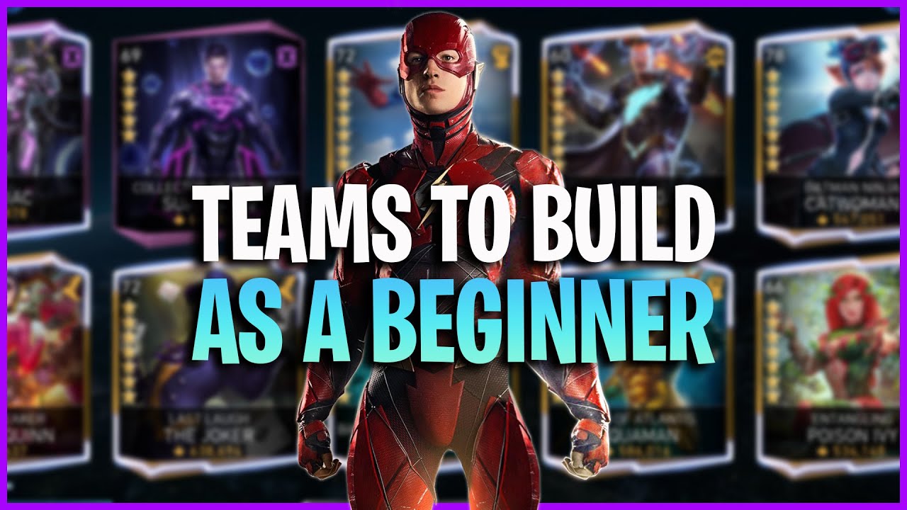 Injustice 2 Mobile | Teams to buid as a Beginner | BEGINNERS GUIDE
