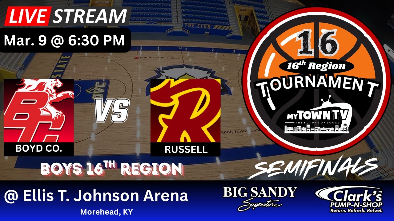 Boys 16th Region Basketball Semifinals - Boyd County vs Russell