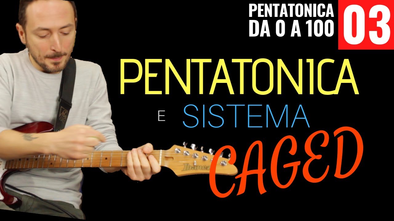 Scala Pentatonica - Visualizziamo il CAGED nei box della scala | con Vince Carpentieri