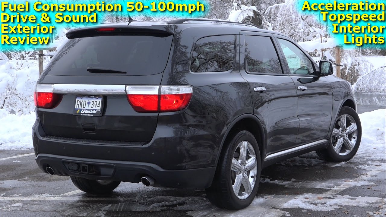 2011 Dodge Durango Citadel 5.7L V8 AWD (360 HP) TEST DRIVE