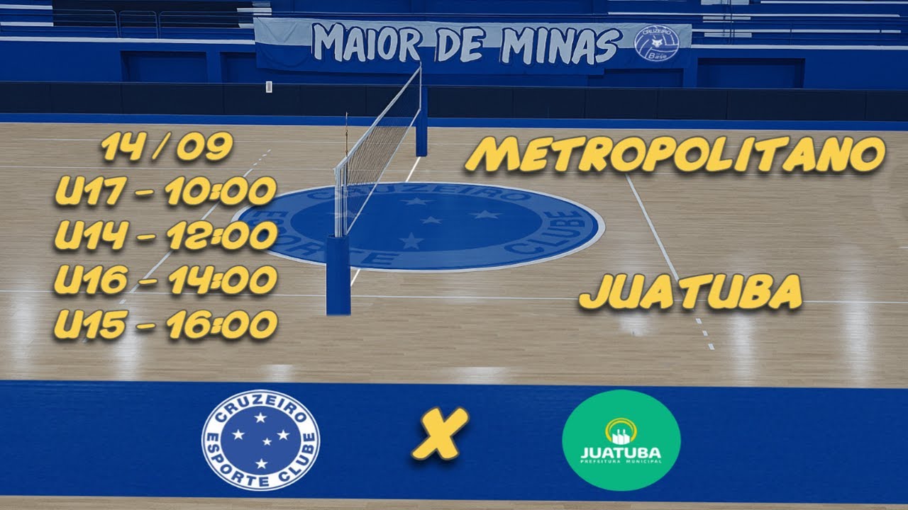 U14 - JUATUBA X CRUZEIRO - METROPOLITANO - PARTE 1