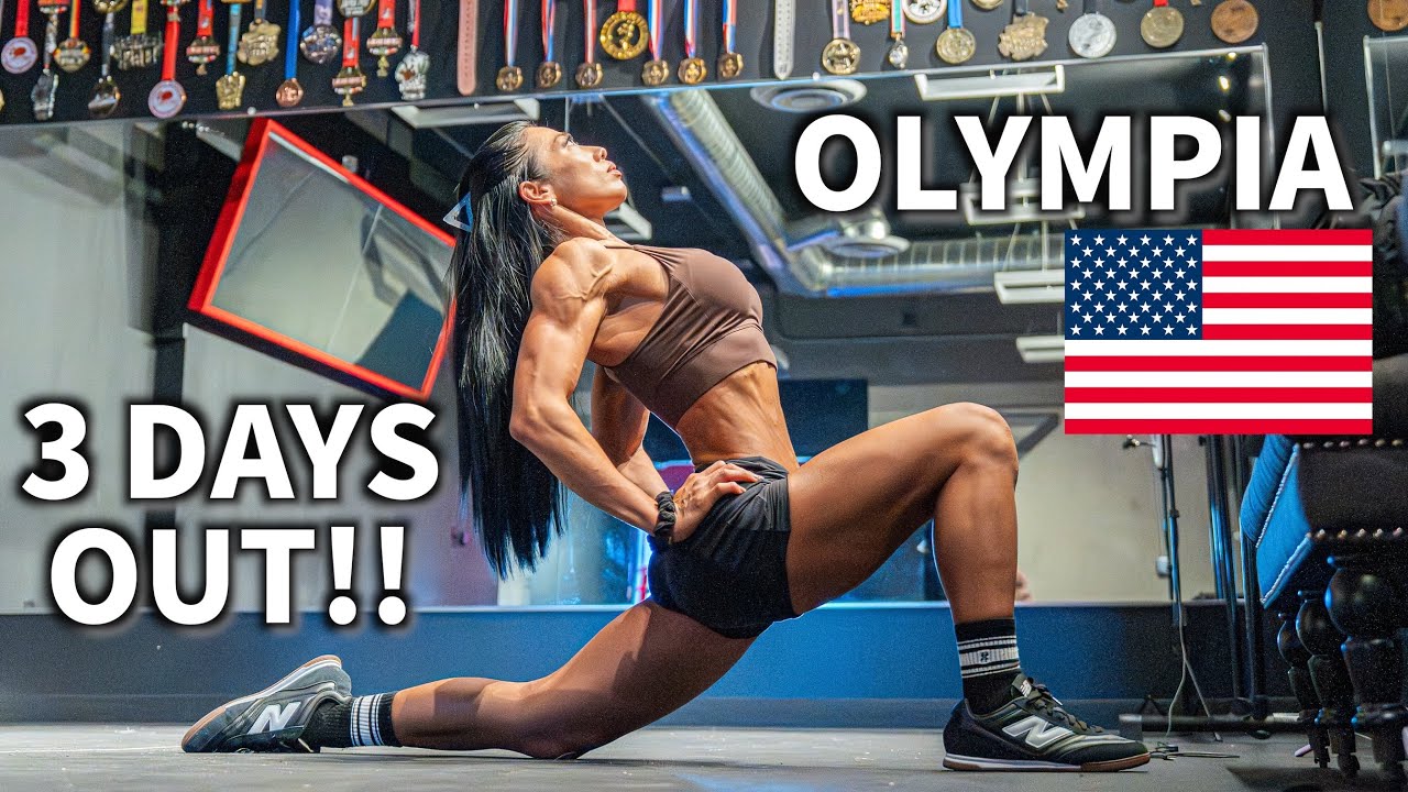 ❷【OLYMPIA】ピークウィークに突入!!過去最高の体で挑みます😊