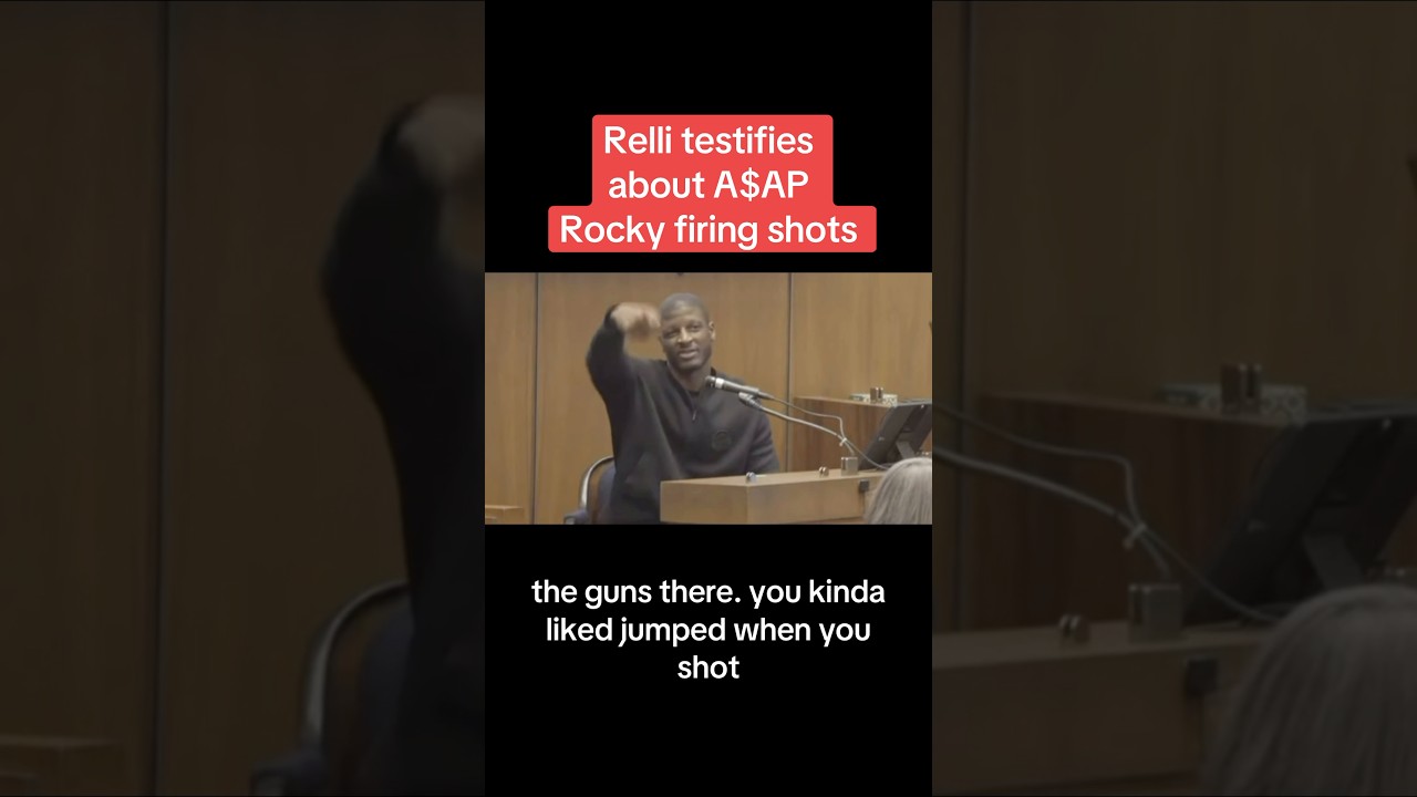 Relli Testifies About A$AP Rocky Firing Shots