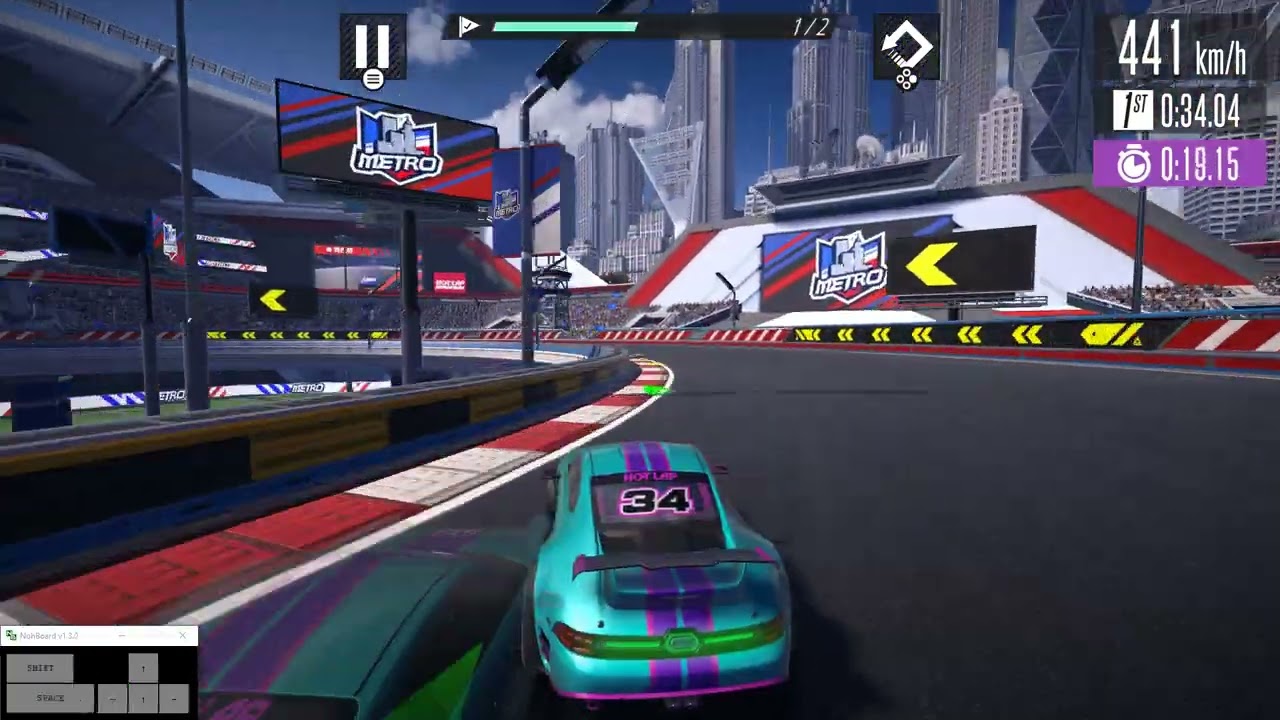 Hot Lap League - Metro Daily 14 World Record (0:33.96)