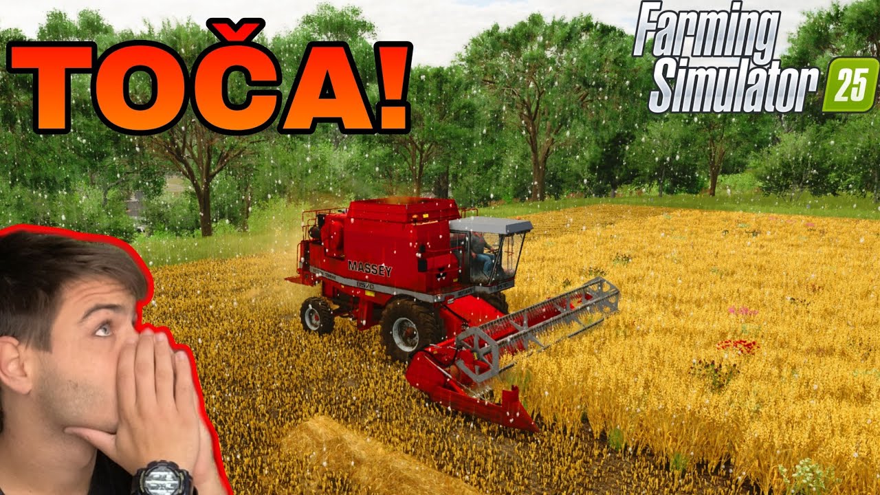 ŽETEV NAM JE UNIČILA TOČA! (NOV ZAČETEK #6) [FS25 SLO]