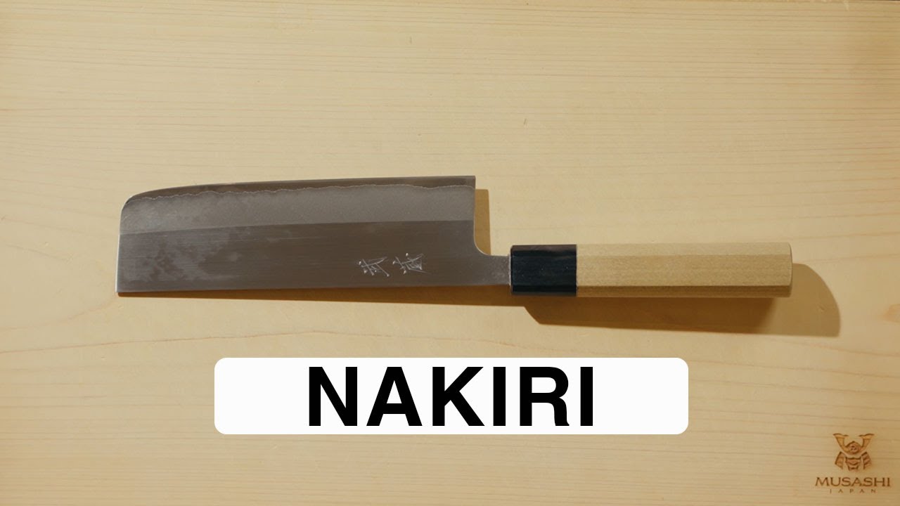 Нож Накири &mdash; японский кухонный нож. Введение | MUSASHI JAPAN