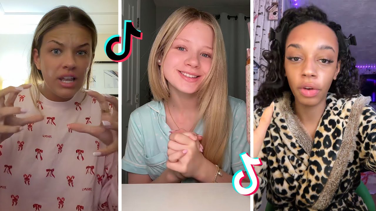 Makeup Tutorial Tiktok Compilation - GRWM  ( Get Ready With Me ) ❤️(Skincare, Makeup, Outfits) 1852