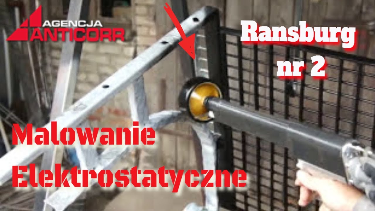 Malowanie Elektrostatyczne - zestaw do malowania elektrostatycznego Ransburg No.2