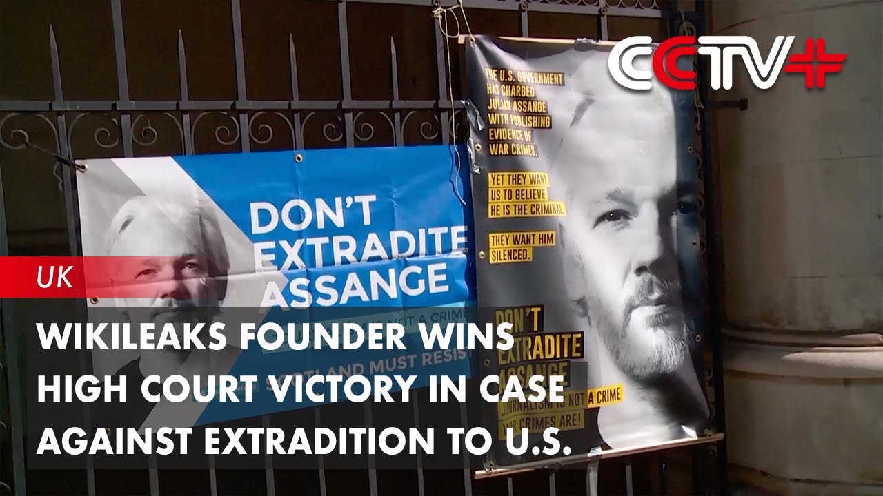 WikiLeaks Founder Wins High Court Victory in Case Against Extradition to U.S.