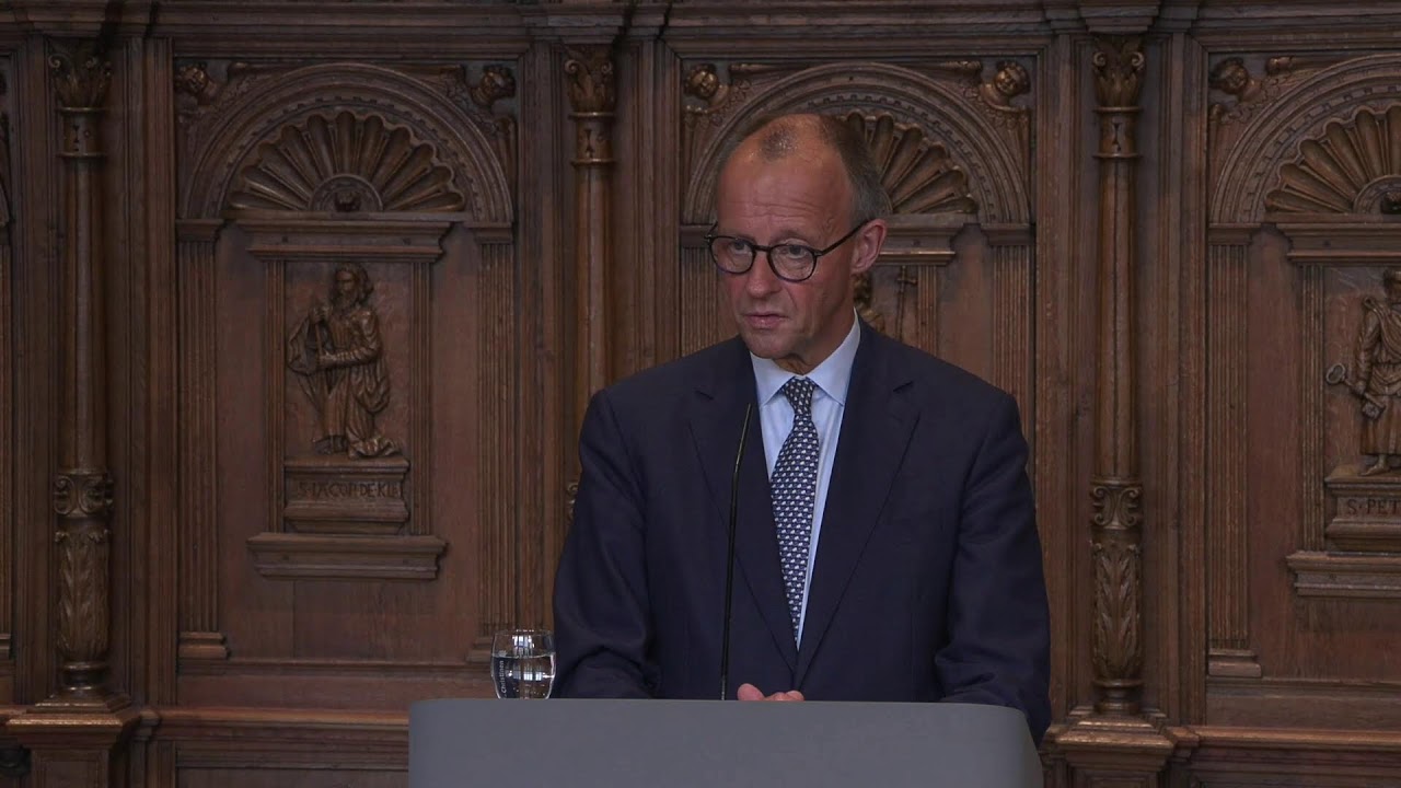 Kabinett-Pressekonferenz mit Bundeskanzler Merz