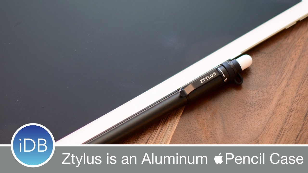 Ztylus Slim is an Aluminum Multi-Function Shell for Your Apple Pencil
