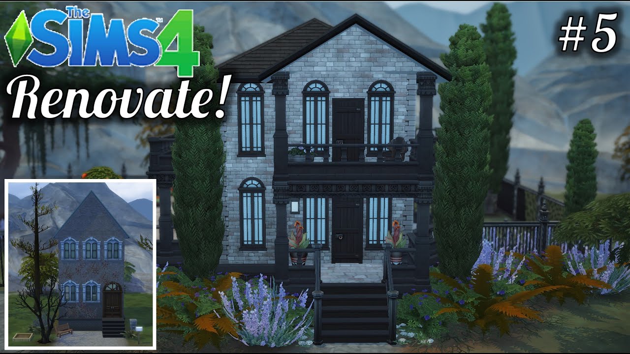 Sims 4: Renovating a gothic home in Forgotten Hollow!