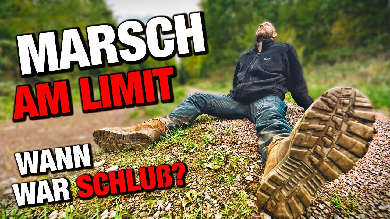 MARSCH AM LIMIT - Wie viel Kilometer wurden es? - Extremwanderung