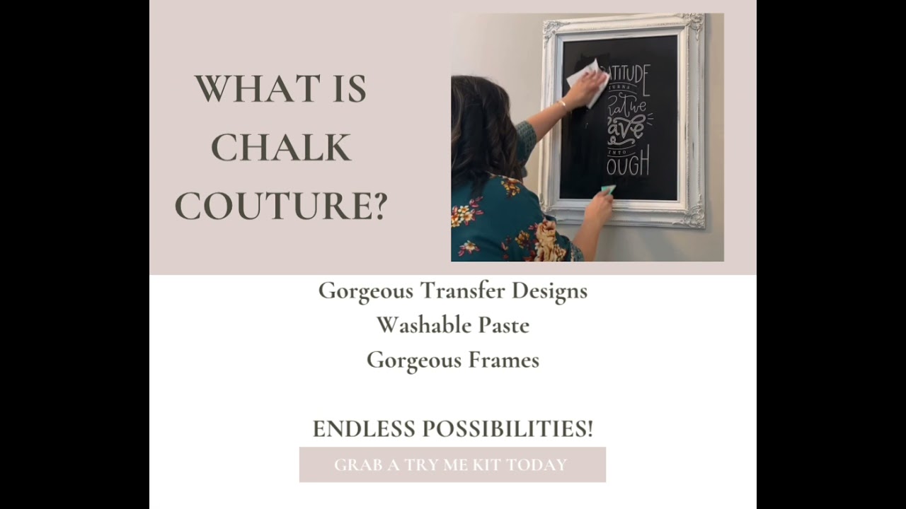 What is chalk couture?